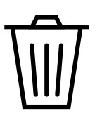 Piktogramm Ver- Entsorgung